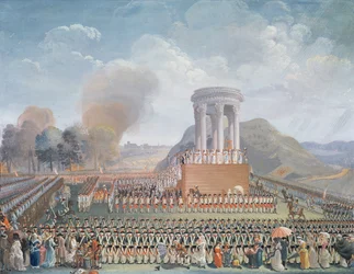Festival de la Federación, 14 de julio de 1790